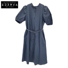 BLUE LABEL CRESTBRIDGE ブルーレーベルクレストブリッジ 24年製 【一部店舗限定】ﾈｲﾋﾞｰ ｺﾝﾊﾟｸﾄﾌﾞﾛｰﾄﾞﾄﾞﾚｽ 36