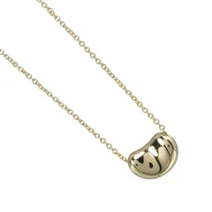 【TIFFANY&Co.】ティファニー ビーン K18イエローゴールド レディース 4.15g ネックレス