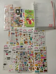 ステッカーバインダー + ステッカーコレクション