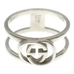 GUCCI (グッチ) GG柄 シルバーリング 指輪 シルバー 4.9g