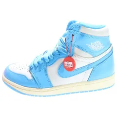 NIKE (ナイキ) AIR JORDAN 1 RETRO HIGH OG UNC REIMAGINED DZ5485-402 エアジョーダン1 レトロ UNC リイマジンド ハイカットスニーカー ブルー/ホワイト US8/26cm