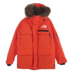 THE NORTH FACE ノースフェイス ND91920 SOUTHERN CROSS PARKA サザンクロス パーカ ファー ダウン ジャケット オレンジ系 M【中古】