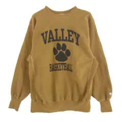 Champion チャンピオン 90's Reverse Weave リバースウィーブ スウェット 黄土色系 XL【中古】