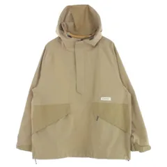 Gramicci グラミチ 19SS 191-1502 FREAKSSTORE フリークスストア別注 シームレス アノラック パーカー マウンテン ジャケット ベージュ系 L【中古】