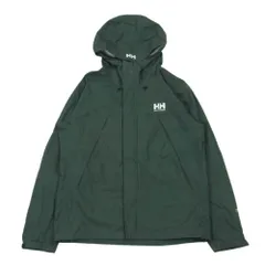 HELLY HANSEN ヘリーハンセン HOE12272 Scandza Light Jacket スカンザ ライト フード付き ナイロン シェル ジャケット グリーン系 グレイッシュグリーン系 M【中古】