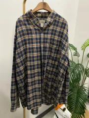 L L Bean シャツ チェック柄