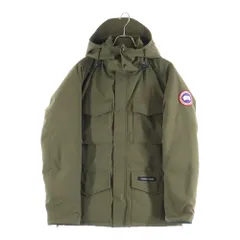 CANADA GOOSE (カナダグース) KAMLOOPS カムループス フーデッド ダウンジャケット グリーン 4078JM R