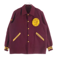 VINTAGE (ヴィンテージ) 70s VINTAGE アワードジャケット バーシティジャケット スタジャン バーガンディ