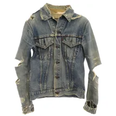 Levi's リーバイス 60s 70s 70505 4th BIGE ボタン裏刻印525 デニムジャケット インディゴブルー系【中古】