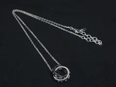■美品■ Folli Follie フォリフォリ ネックレス ペンダント アクセサリー メンズ レディース シルバー系 DL7215
