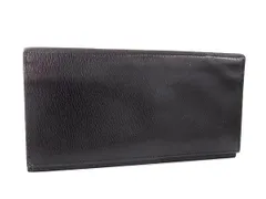 dunhill ダンヒル レザー 二つ折り 長財布 ウォレット 札入れ 小銭入れ カード入れ レディース ブラック系 DL6833