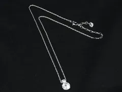 ■美品■ SWAROVSKI スワロフスキー ネックレス ペンダント アクセサリー レディース シルバー系 DL7806