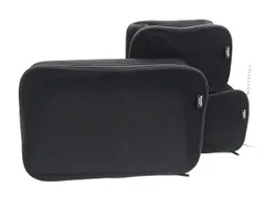 ■新品同様■ CHANEL シャネル ロゴ ラ コレクション トラベルオーガナイザー ナイロン トラベルポーチ ブラック系 DL8488