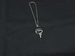 ■美品■ Salvatore Ferragamo フェラガモ ヴァラ キーホルダー チャーム シルバー系 DL8653