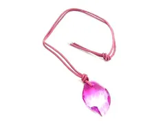 ■美品■ SWAROVSKI スワロフスキー ネックレス ペンダント アクセサリー レディース パープル系 DL8673