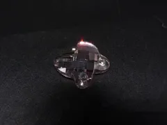 ■美品■ SWAROVSKI スワロフスキー クリスタル 蝶 バタフライ ペンダントトップ ネックレストップ チャーム シルバー系 DL5836