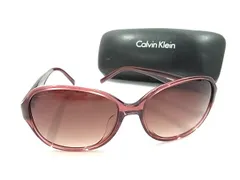 Calvin Klein カルバンクライン CK4349SA 513 56□15 140 #3 サングラス メガネ 眼鏡 メンズ レディース クリアワインレッド系 DL8388