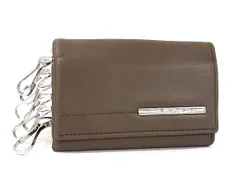 Salvatore Ferragamo フェラガモ レザー 6連 キーケース 鍵入れ レディース ブラウン系 DL8416