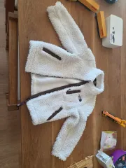 THE NORTH FACE ザノースフェイス キッズ 白 ボア フリース ジャケット