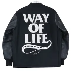 美品 NEIGHBORHOOD ネイバーフッド x WTAPS ダブルタップス x RATS ラッツ 24AW 20th LEATHERXMELTON COMBINATION JACKET 242RTWRN-JKM02S 20周年ジャケット サイズM Febz