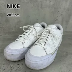 NIKE ナイキ COURT LEGACY LIFT DM7590 101 コート レガシー リフト 厚底 スニーカー シューズ 28.5cm US11.5 ホワイト 白 カジュアル ストリート 大きいサイズ 美脚 足長 ★ ■■