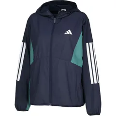 adidas アディダス チーム ルーズフィット ウインドブレーカー ジャケット マルチスポーツ ウインドシャツウィメンズ (ncx84-ka0933)、レジェンドインク