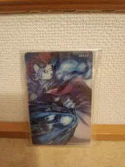 鬼滅の刃 ウェブショップクジ 無限城編 キービジュアル 3탄 D賞 レイヤードクリアカード 猗窩座