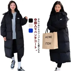 ベンチコート レディース ロングコート ロングダウンコート ダウンコート ダウン 中綿コート 上着 ジャンパー アウター レディース フード付き 厚手 膝下 冬 防寒 防風 暖かい 着痩せ 可愛い フ#jzxd483