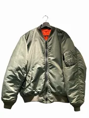 アヴィレックス AVIREX MA-1 ボンバージャケット フライトジャケット リバーシブル カーキ オレンジ 783-0925005