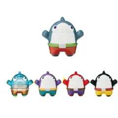 ブシロードクリエイティブ SHARK 怪獣の友達 コレクションフィギュア × 全5種セット フルコンプ ガチャガチャ カプセルトイ