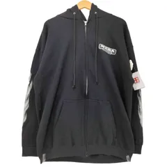 アルスタイルアパレルアクティブウェアー ALSTYLE APPAREL ＆ ACTIVEWEAR 90s MESA BOOGIE/DUAL RECTIFIER SOLO HEAD アンプ 企業ロゴ 袖フレイム  ジップアップ パーカー メンズ import：