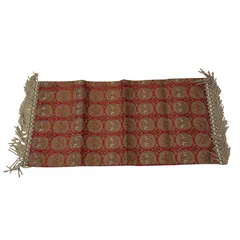 テーブルセンター　昭和レトロ　御卓布　マルチカラー　動物モチーフ