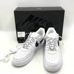 【中古美品】NIKE ナイキ × SUPREME シュプリーム CU9225-102 AIR FORCE エアフォース 1 LOW ロウ スニーカー シューズ 靴   【160-260131-ya-03-izu】