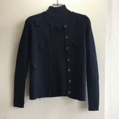 美品⭐️ ギャラリービスコンティ GALLERY VISCONTI カーディガン 半袖 ニット アンサンブル セットアイテム リブ ニット 立体 花モチーフ 刺繍 毛 ウール 100 Wool 上品 きれいめ フェミニン オフィス カジュアル お出かけ コーデ