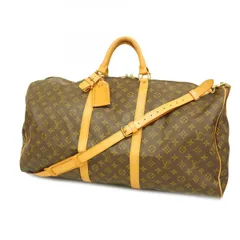 【6ae5444】ルイヴィトン ボストンバッグ モノグラム キーポルバンドリエール60 M41412 ブラウン【中古】メンズ レディース ユニセックス