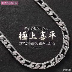 ゴージャス！最高品質！41ct ダイヤモンド プラチナ ネックレス 