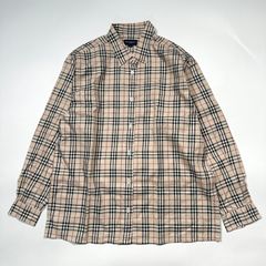 美品】BURBERRY GOLF バーバリーゴルフ ノバチェック シャツ L - メルカリ