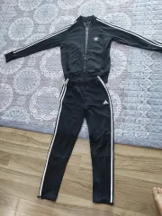 アディダス トレーニングウェア 上下セット ブラック