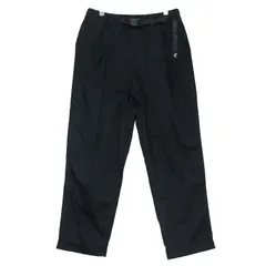 GRAMICCI グラミチ LOWERCASE TC TWILL TUCK TAPERED GMP5-S2099 ローワーケース ツイル タック テーパード パンツ ブラック ボトムス サイズASIA M Febz