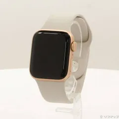 ソフマップ 〔中古品〕 Apple Watch SE 第1世代 GPS 40mm ゴールドアルミニウムケース スターライトスポーツバンド【305】