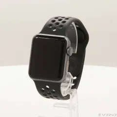 ソフマップ 〔中古品〕 Apple Watch Series 3 Nike+ GPS 38mm スペースグレイアルミニウムケース アンスラサイト／ブラックNikeスポーツバンド【247】