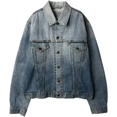 古着 00年代 リーバイス Levi's 70500-0487 ユーロモデル デニムジャケット Gジャン メンズXL相当/eaa611160