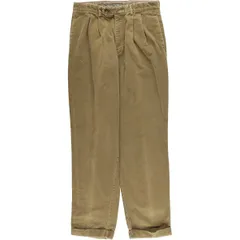 古着 ドッカーズ DOCKERS class A ツータック コーデュロイパンツ メンズw33相当/eaa611455
