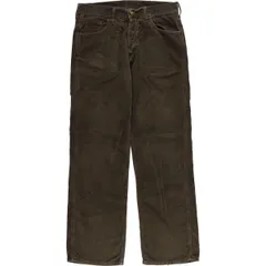 古着 カーハート Carhartt STAFF PANT コーデュロイパンツ メンズw33相当/eaa611456