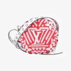 ルイヴィトンLouis Vuittonボワット シャポースープル ルージュ×ホワイト×マルチカラー モノグラム ジャイアント M45364 PL2260