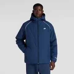 ニューバランス 中綿ジャケット メンズ Newbalance パデッドジャケット ショート 中わた  はっ水 用 アウター スポーツウェア ウエア  フード付き 着 メンズアウター   服  メンズファッション/AMJ53172-NNY