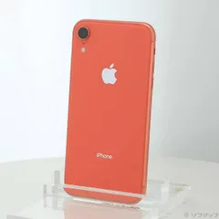 ソフマップ 〔中古品〕 iPhoneXR 64GB コーラル MT0A2J／A SIMフリー【352】