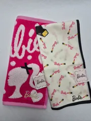【新品】Barbie レディースハンカチ & タオルハンカチ セット