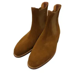 JMウエストン サイドゴアブーツ スエード 705 ブラウン【LA】【中古】
