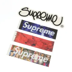 【中古】【未使用】シュプリーム Supreme YOHJI YAMAMOTO TEKKEN BOX LOGO ステッカー 4枚セット マルチカラー【メンズ】